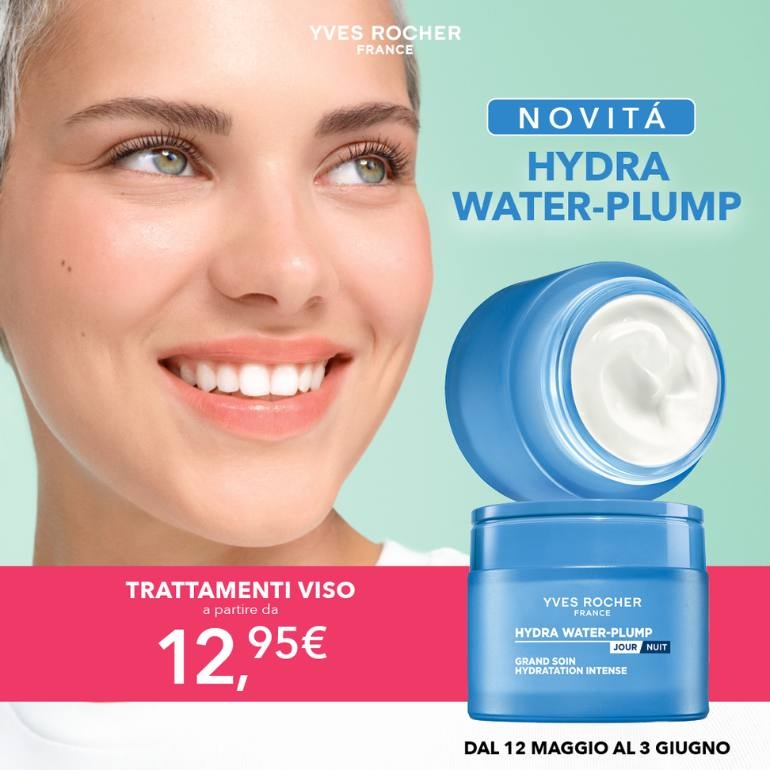 Hydra Water-Plump di Yves Rocher